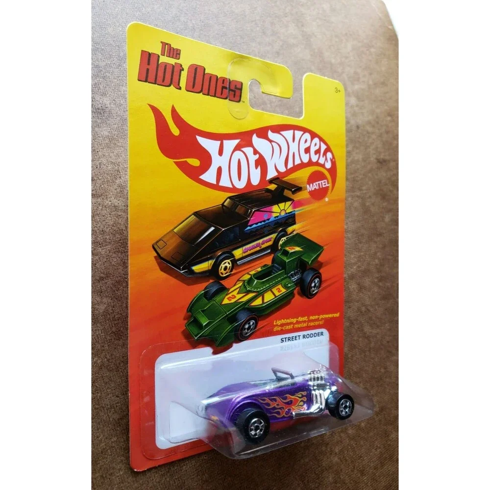 2011 Hot Wheels STREET RODDER FORD Dark Blue THE HOT ONES #W1584 Black Wall 1:64